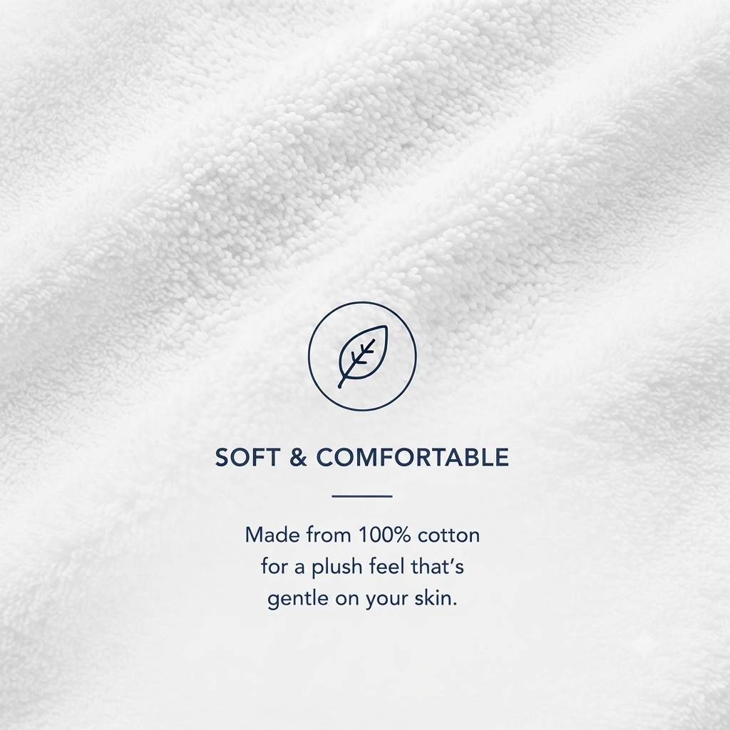 Pure Step Cotton White Bath Mat view 4